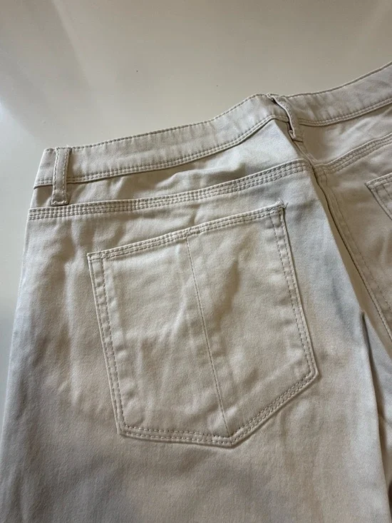 Jacob Khaki Chino Pants | Quiet Luxury Straight Fit - Picture 6 of 11